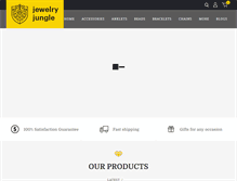 Tablet Screenshot of jewelryjungle.com